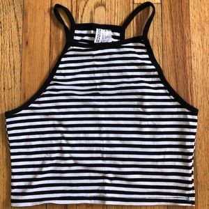 Striped H&M tank top